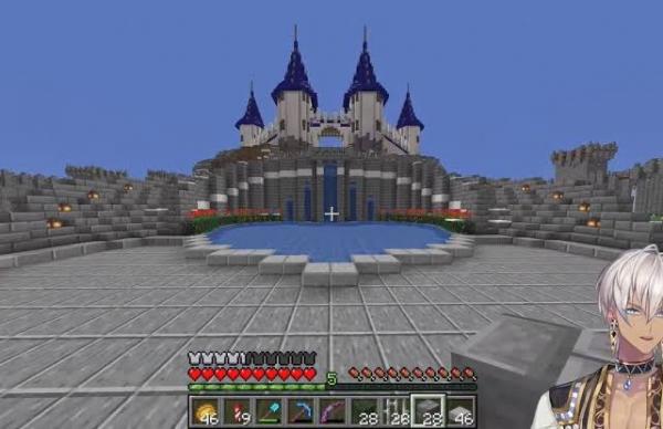 ホロライブ マイクラ 男のマイクラは良いもんだな ダサダサデザインにしがちな女建築士は使えないってのが良くわかる Vtuber