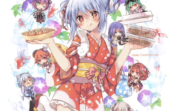 ホロライブ ウサ建 ファンアート多いけどアクキンってあんまなくね あるぞｗｗｗ Vtuber